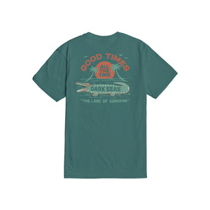 Dark Seas Land Of Sunshine Men's S/S T-Shirt - Pine