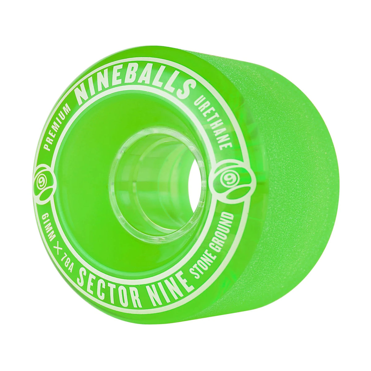 Sector 9 Nineballs 61mm Slalom 78a Cruiser Wheels - Green