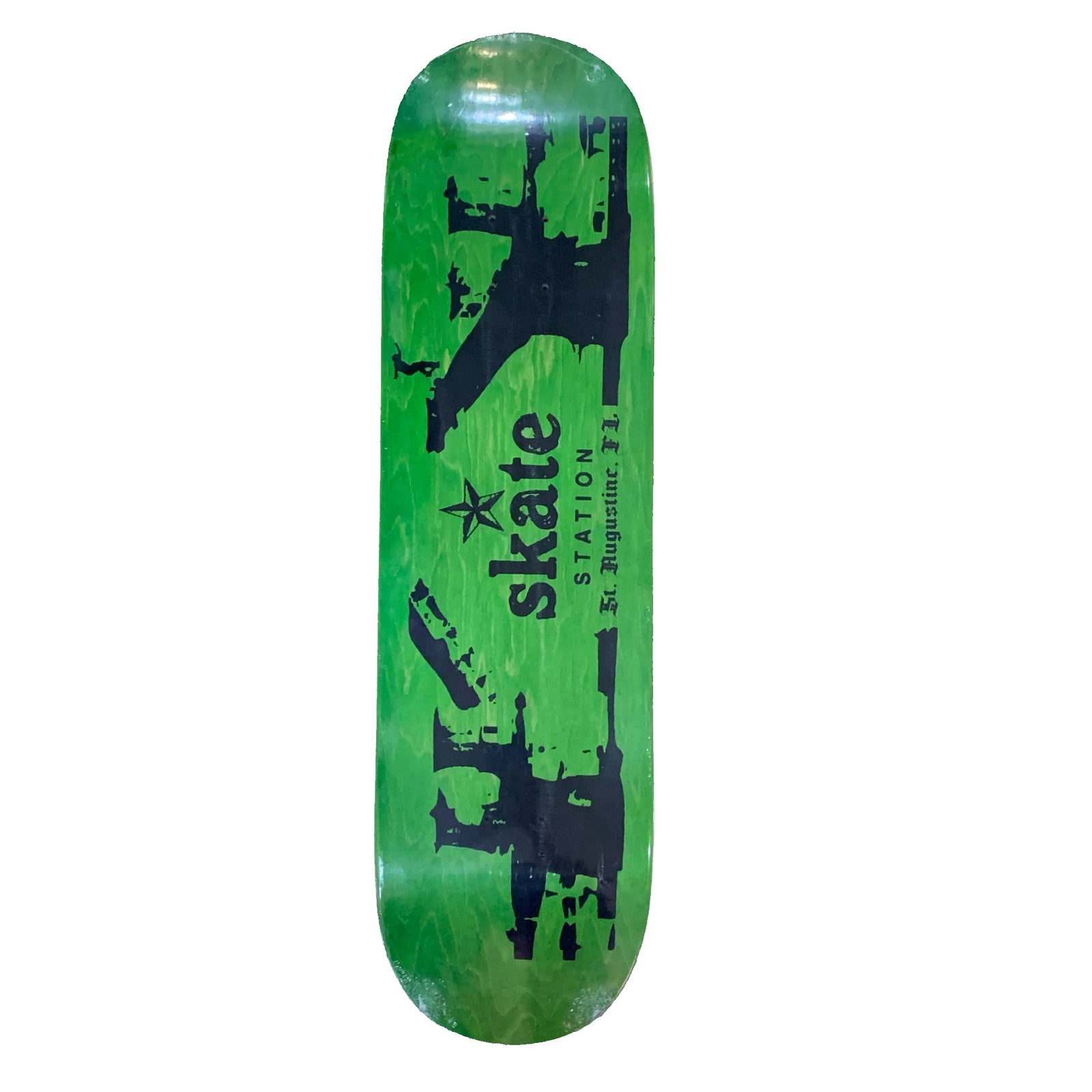 Skate Station Bridge Gap 8.5" Skateboard Deck - Green