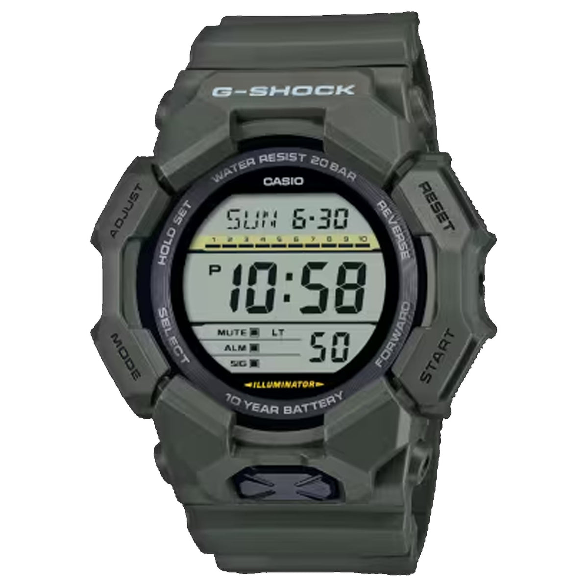 G-Shock GD-010 Series Men's Watch - Green