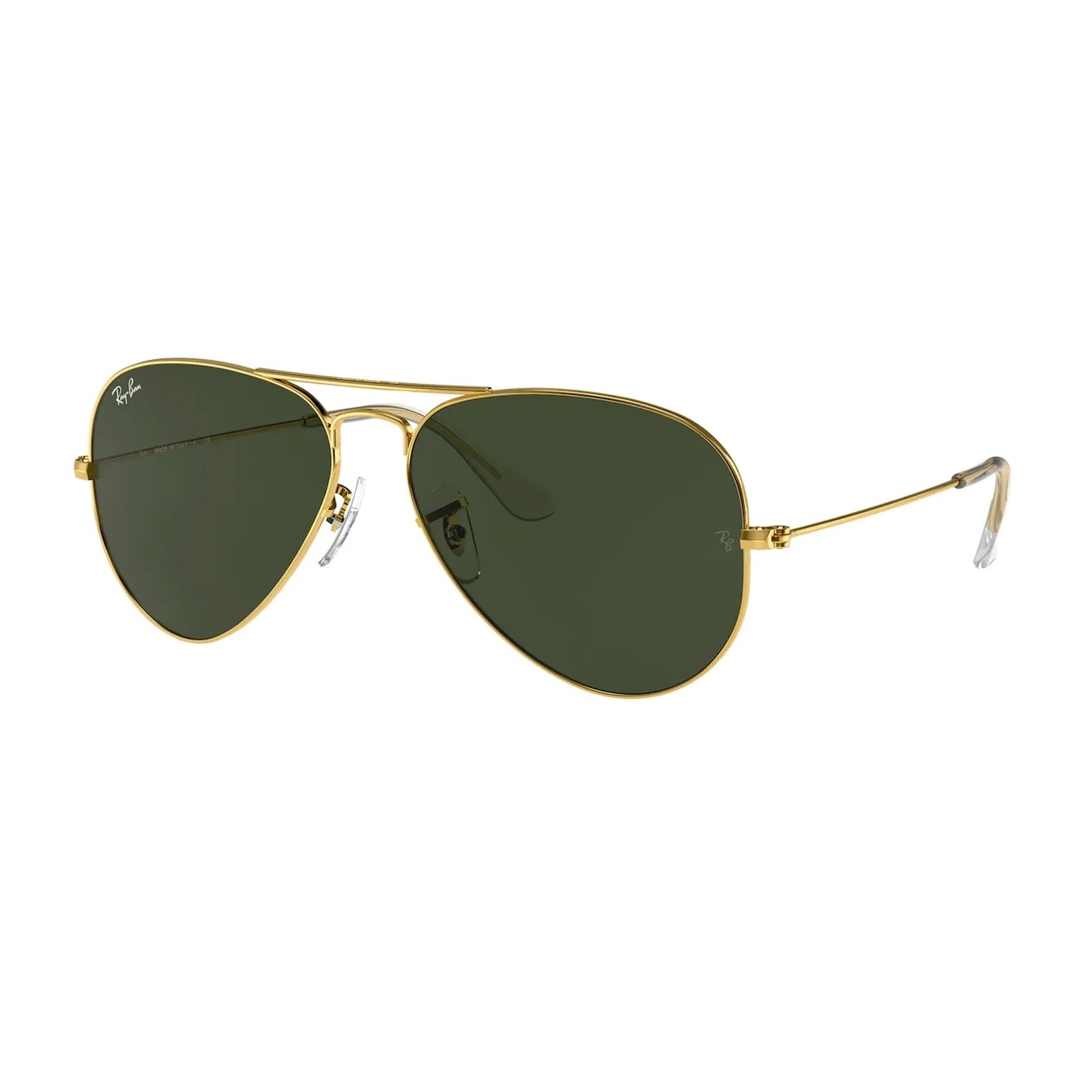 Ray-Ban Aviator Women's Sunglasses - Large Metal Arista/G-15 Green