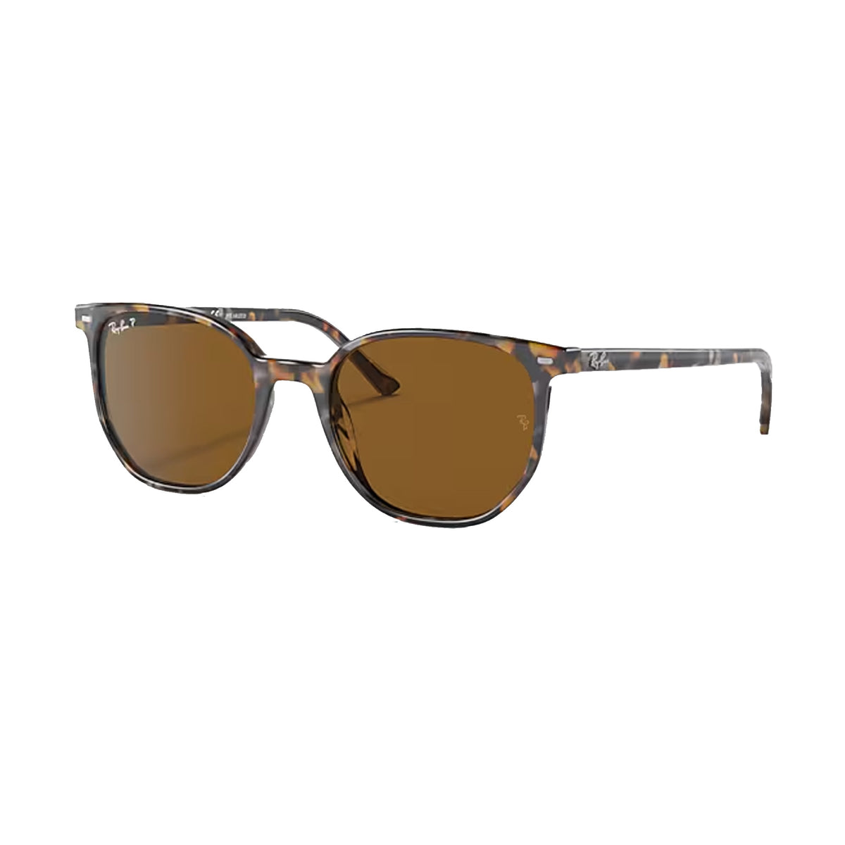 Ray-Ban Elliot Men's Sunglasses - Matte Brown Grey/Brown Polarized