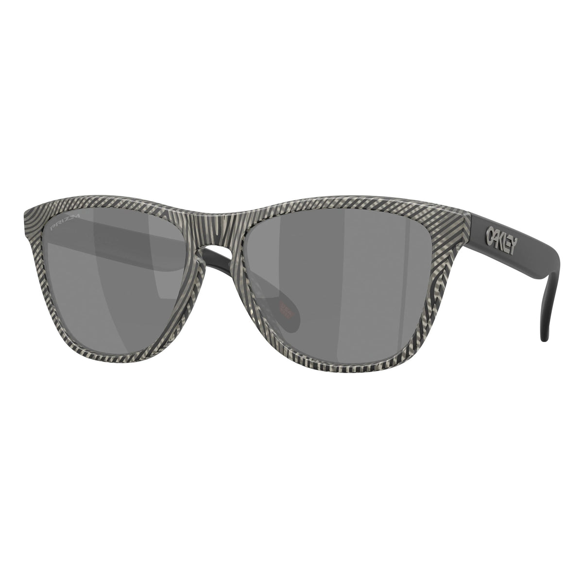 Oakley Frogskins Men's Sunglasses - Matte Grey Ink Fingerpri/Prizm Black