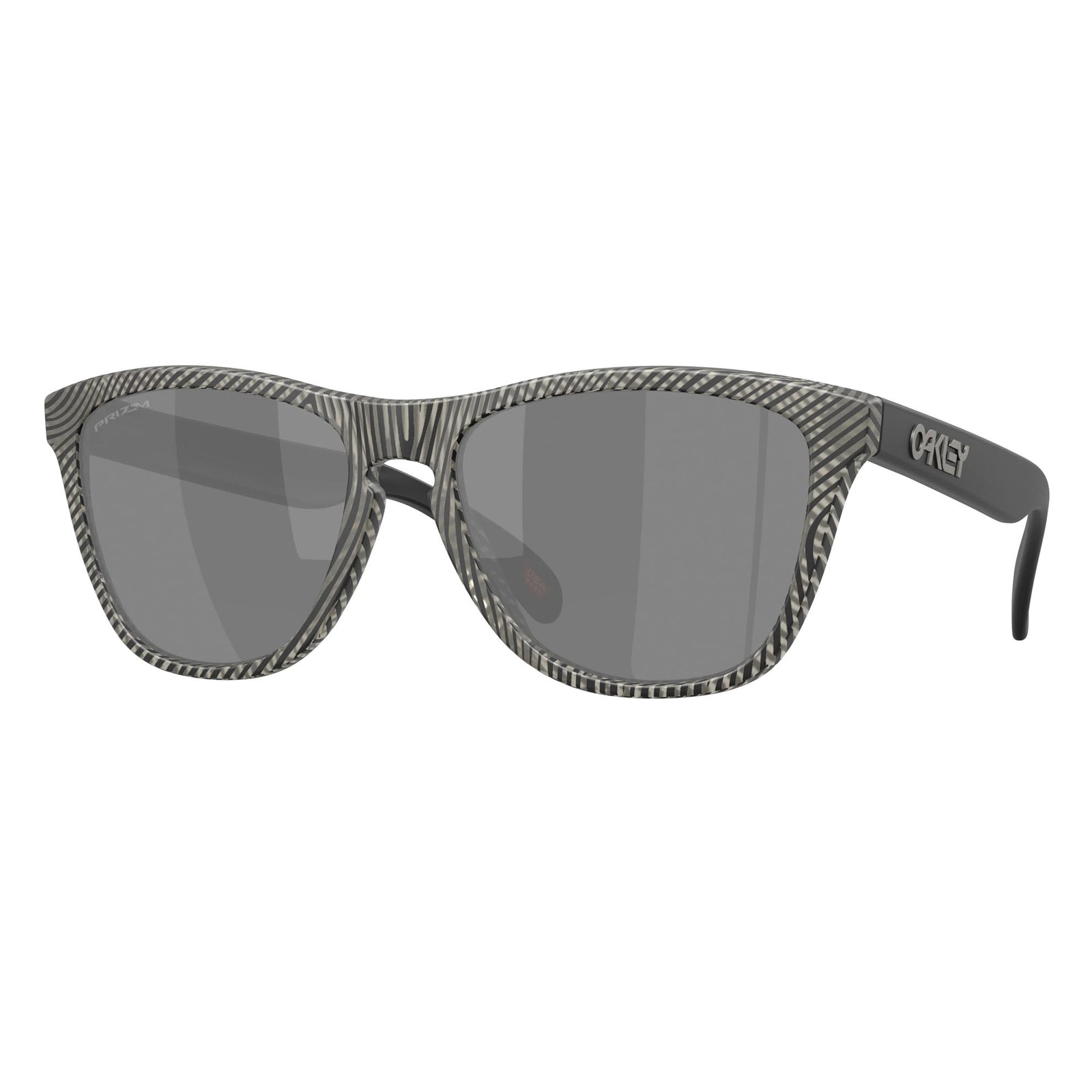 Oakley Frogskins Men's Sunglasses - Matte Grey Ink Fingerpri/Prizm Black