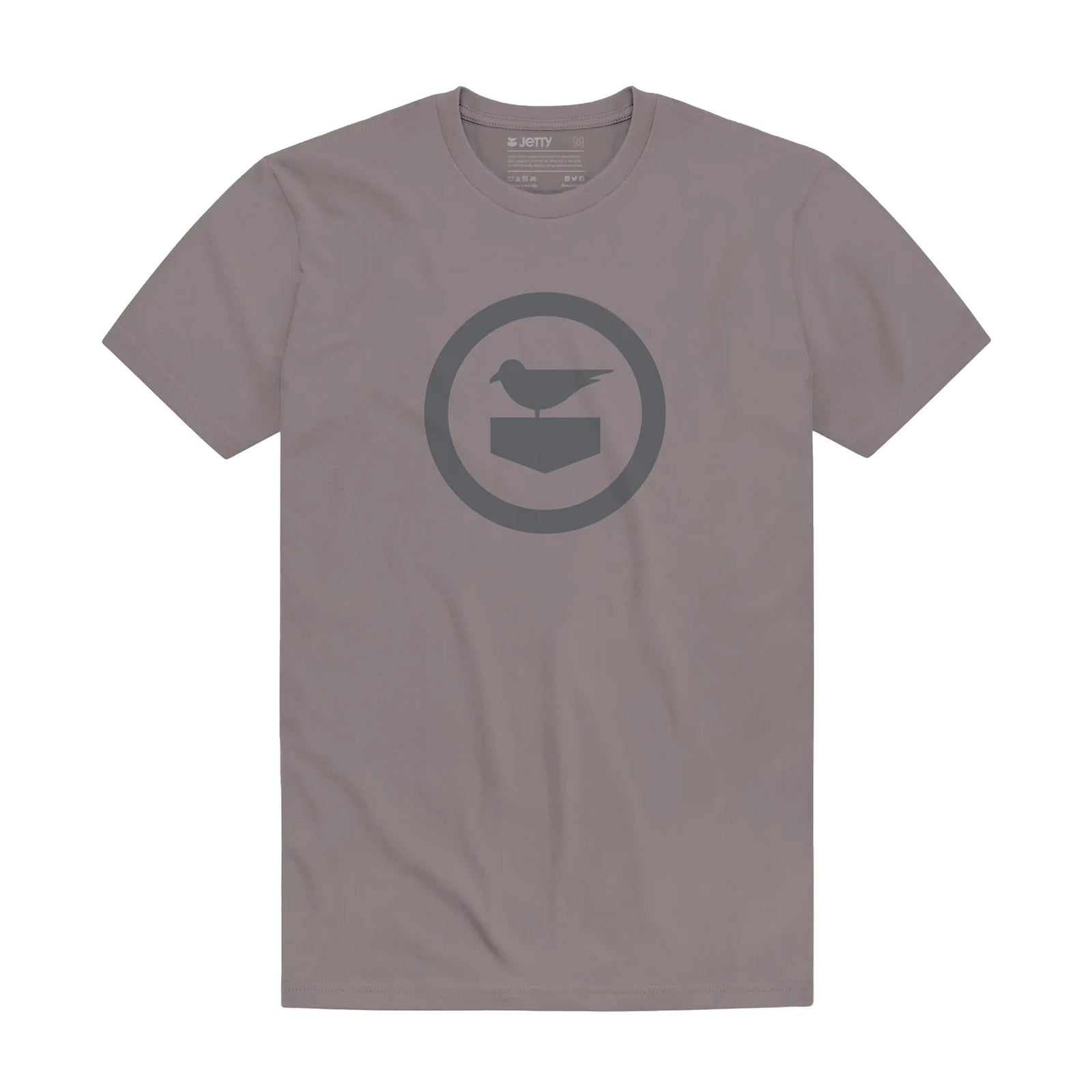 Jetty Icon Men's S/S T-Shirt - Grey