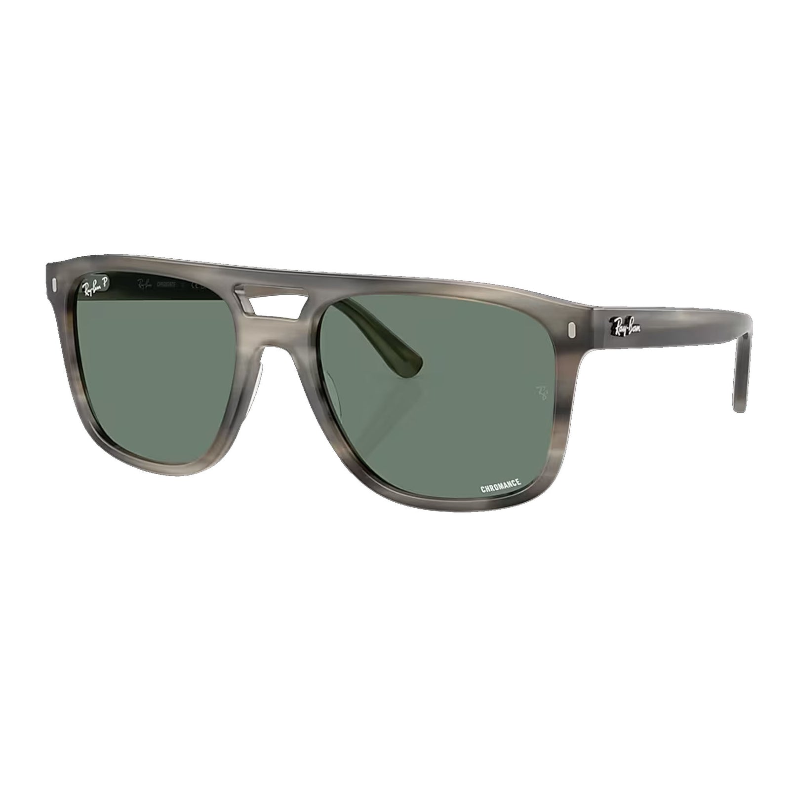 Ray-Ban 0RB2213CH Men's Sunglasses - Havana Grey/Polarized Grey