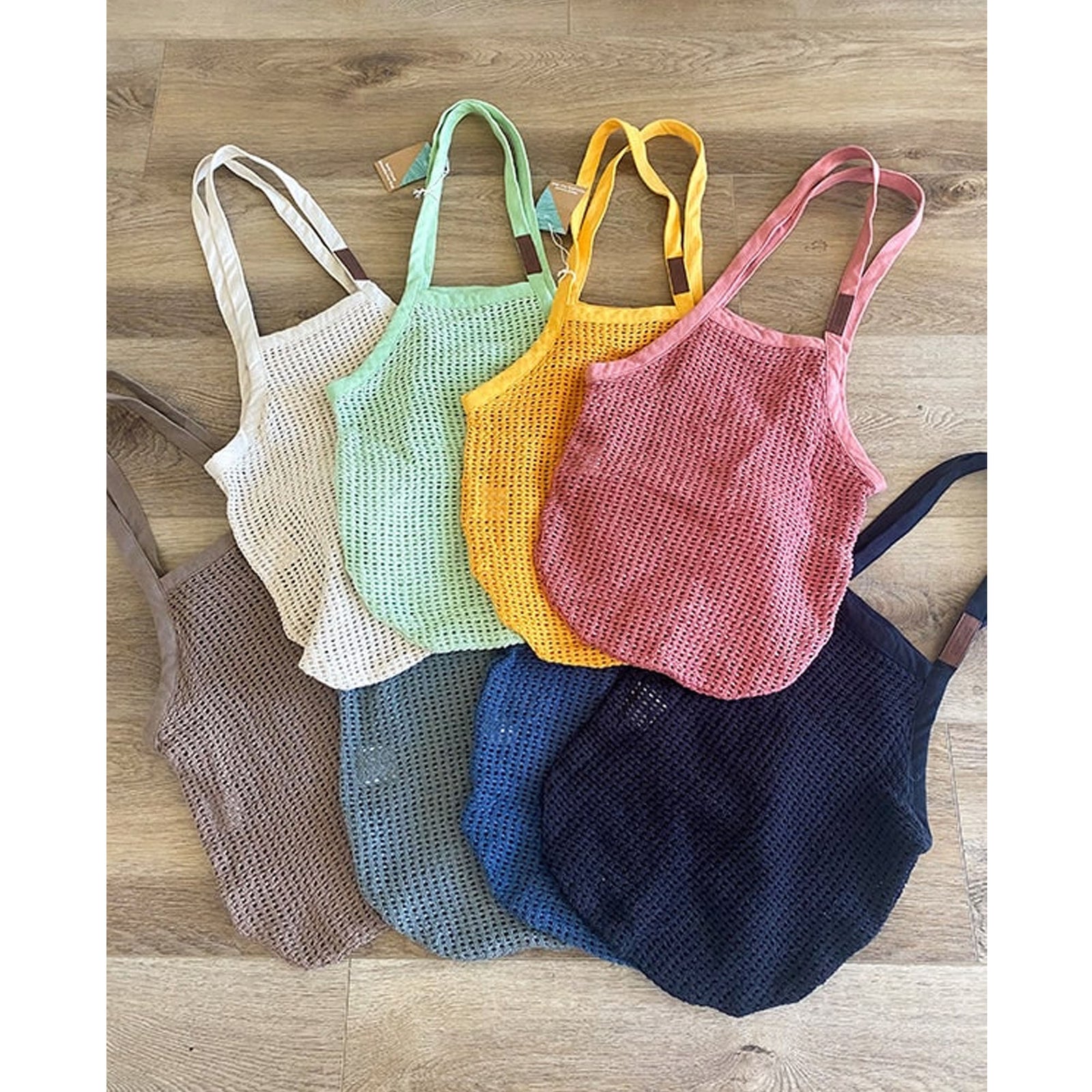 Sand Cloud Net Market Bag - Black