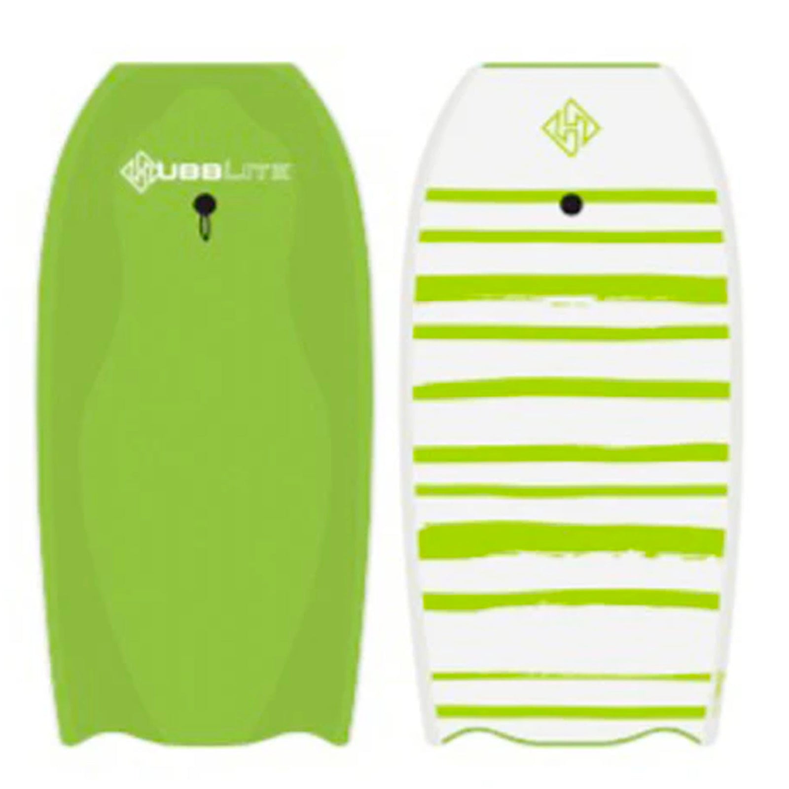 Hubboards Hublite 33" EPS Bodyboards - Green