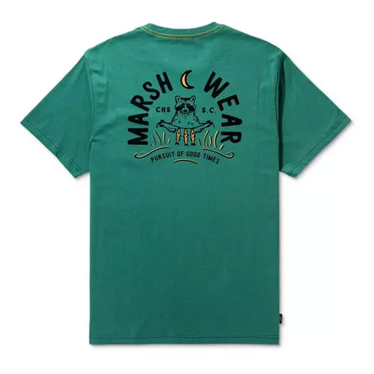 Marsh Wear Campout Men's S/S T-Shirt - Antique Green