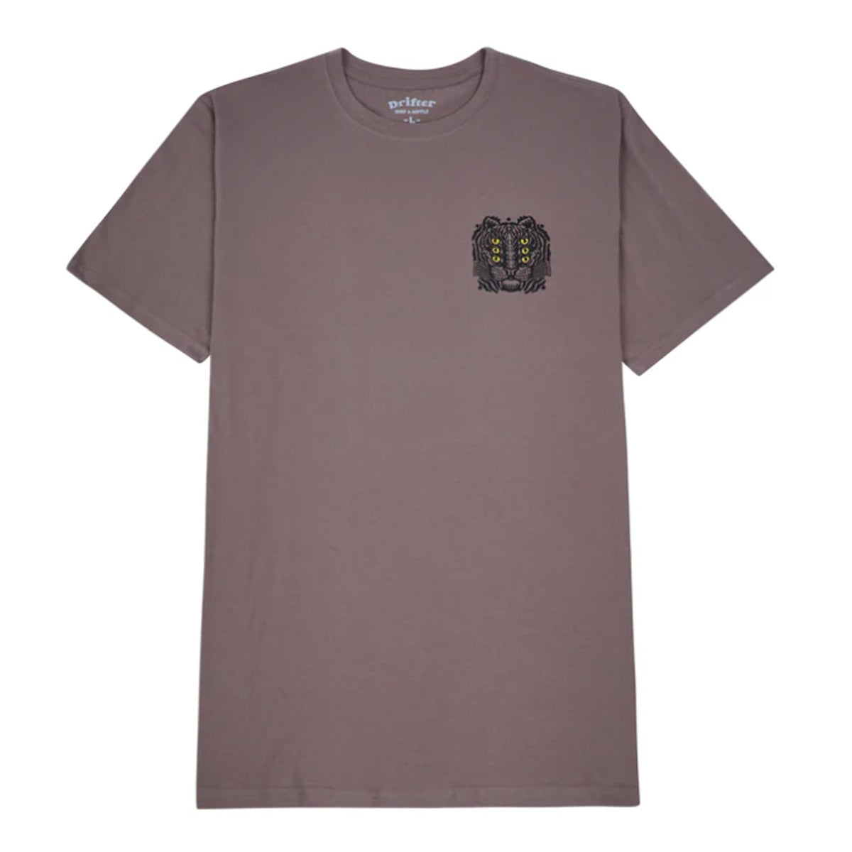 Drifter Surf Wild Life Men's S/S T-Shirt - Grey