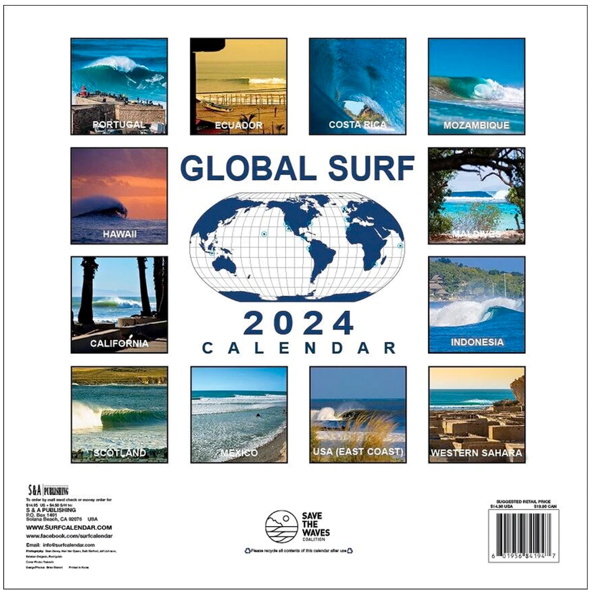 2024 Global Surf Calendar