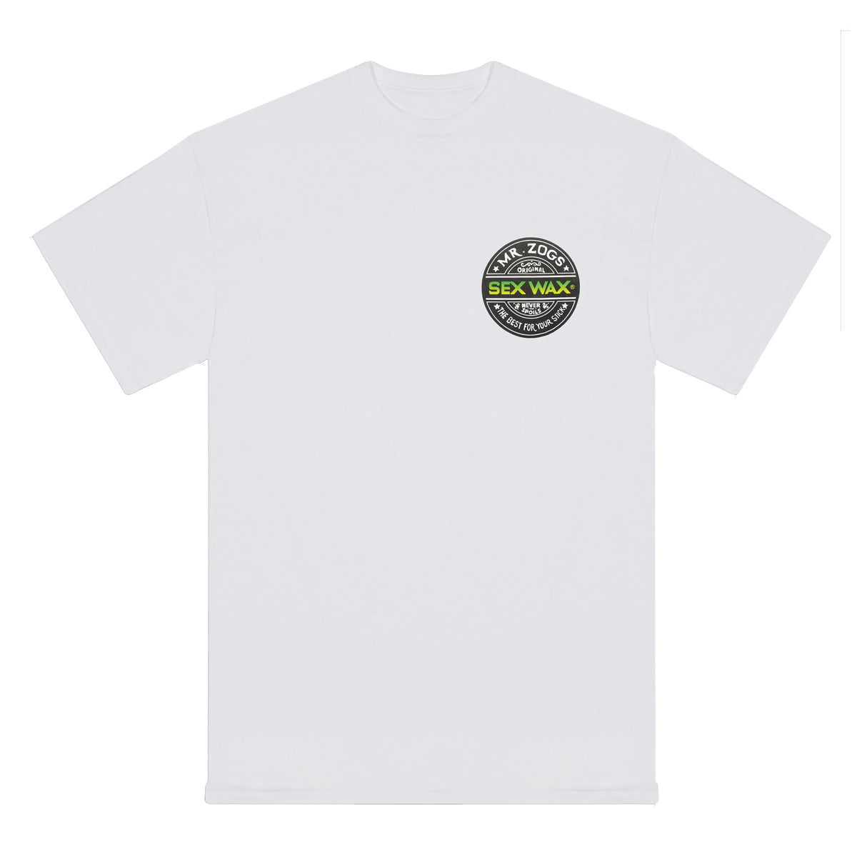 Sex Wax Greenie Men's S/S T-Shirt - White
