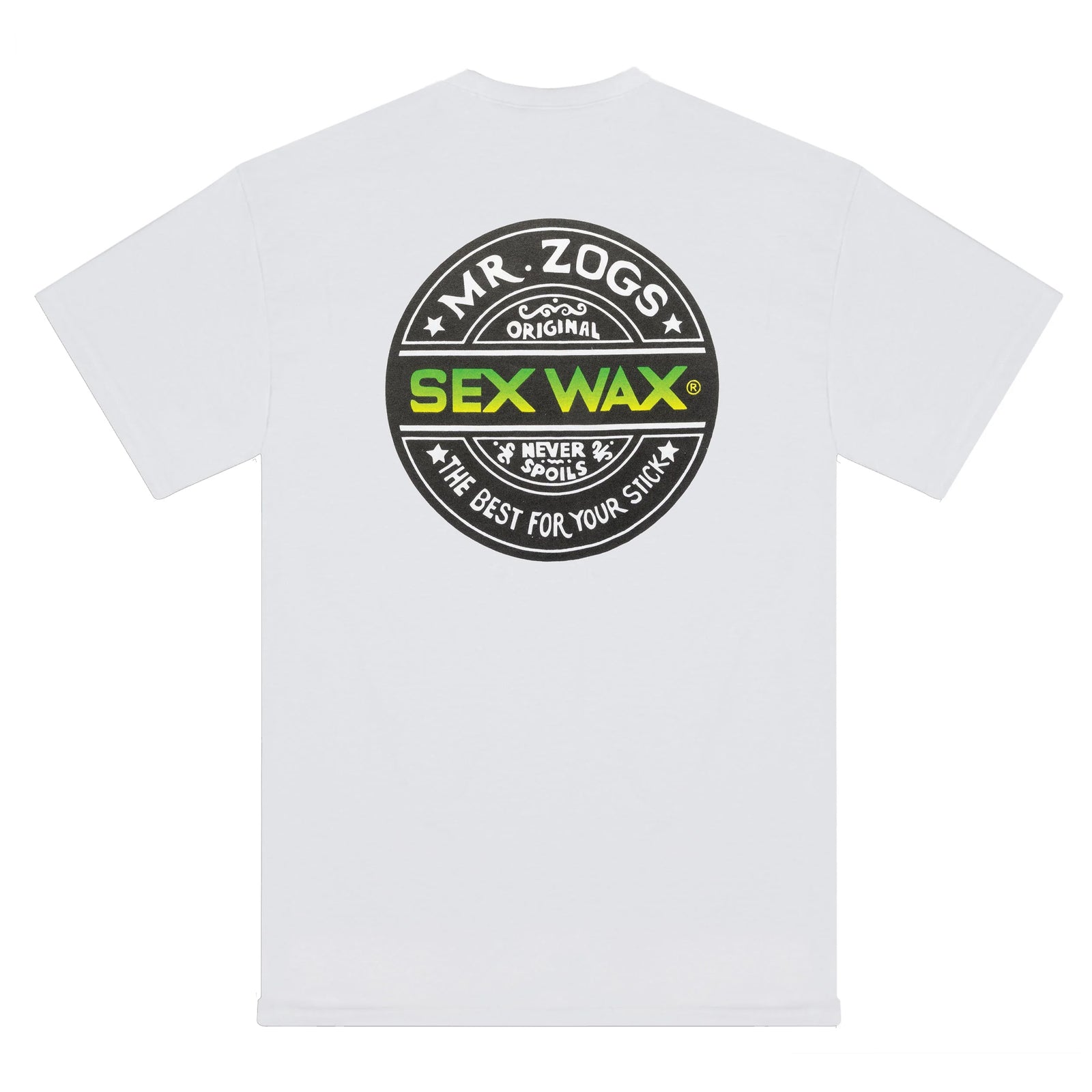 Sex Wax Greenie Men's S/S T-Shirt - White