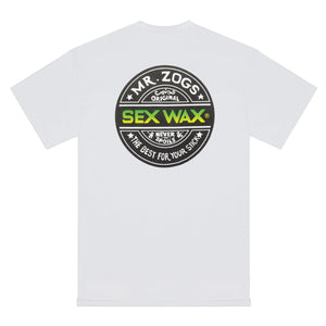 Sex Wax Greenie Men's S/S T-Shirt - White
