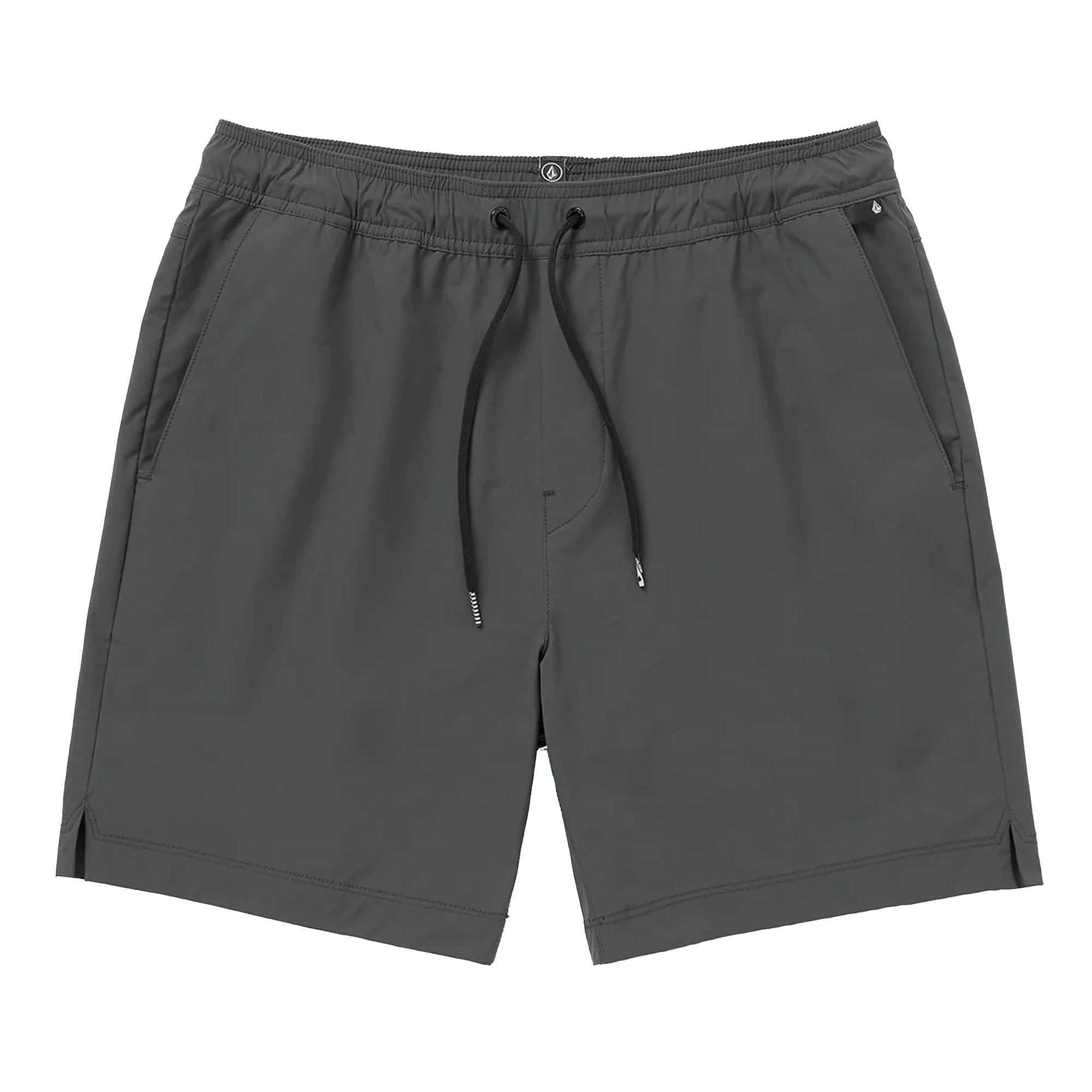 Volcom Hoxstop Elastic 18" Men's Walkshorts - Black
