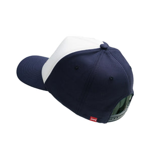 Lost Flamer Trucker Men's Hat - Navy/White
