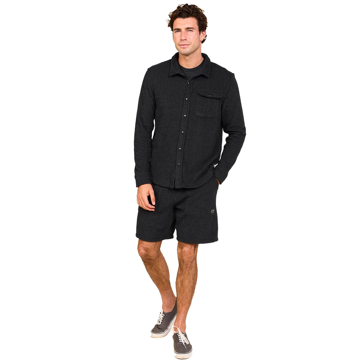 Outerknown Hightide Men's Sweatshorts - Heather Black