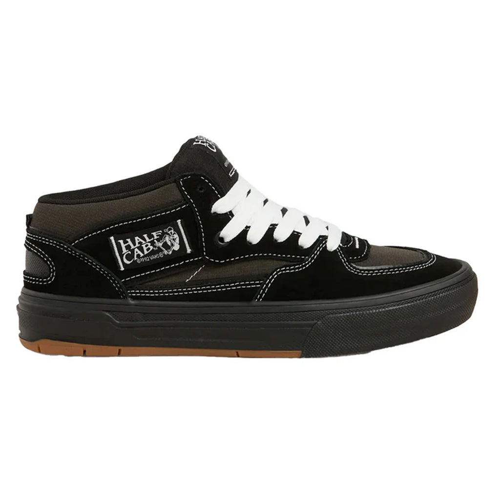 Vans Half Cab Skate Wafflecup Men's Shoes - Black/Asphalt - Surf