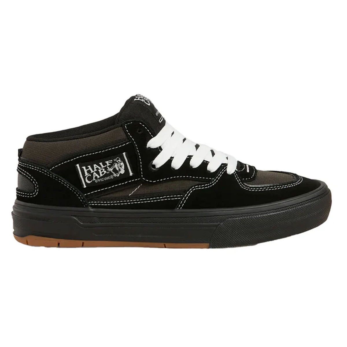 Vans Half Cab Skate Wafflecup Men's Shoes - Black/Asphalt