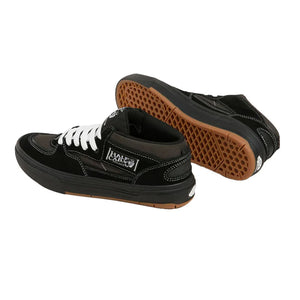 Vans Half Cab Skate Wafflecup Men's Shoes - Black/Asphalt