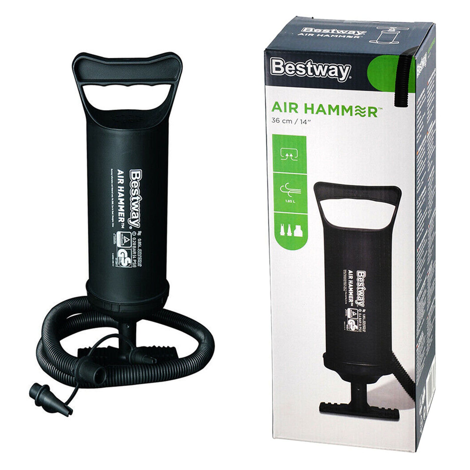 Bestway Air Hammer Hand Pump For Dual Action Inflatables