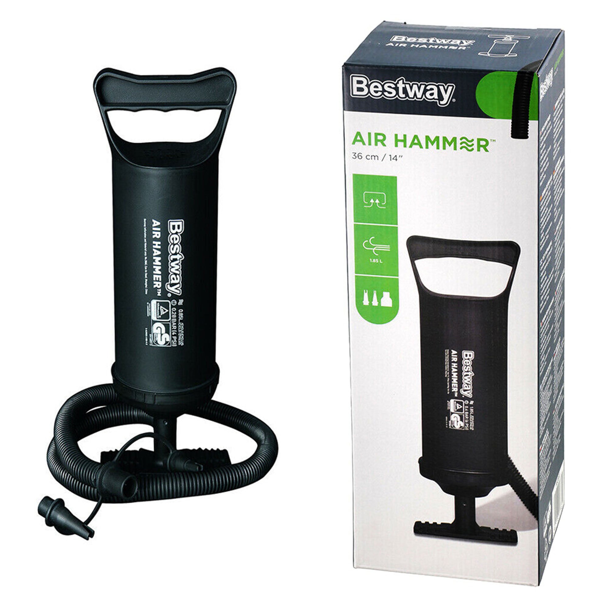 Bestway Air Hammer Hand Pump For Dual Action Inflatables