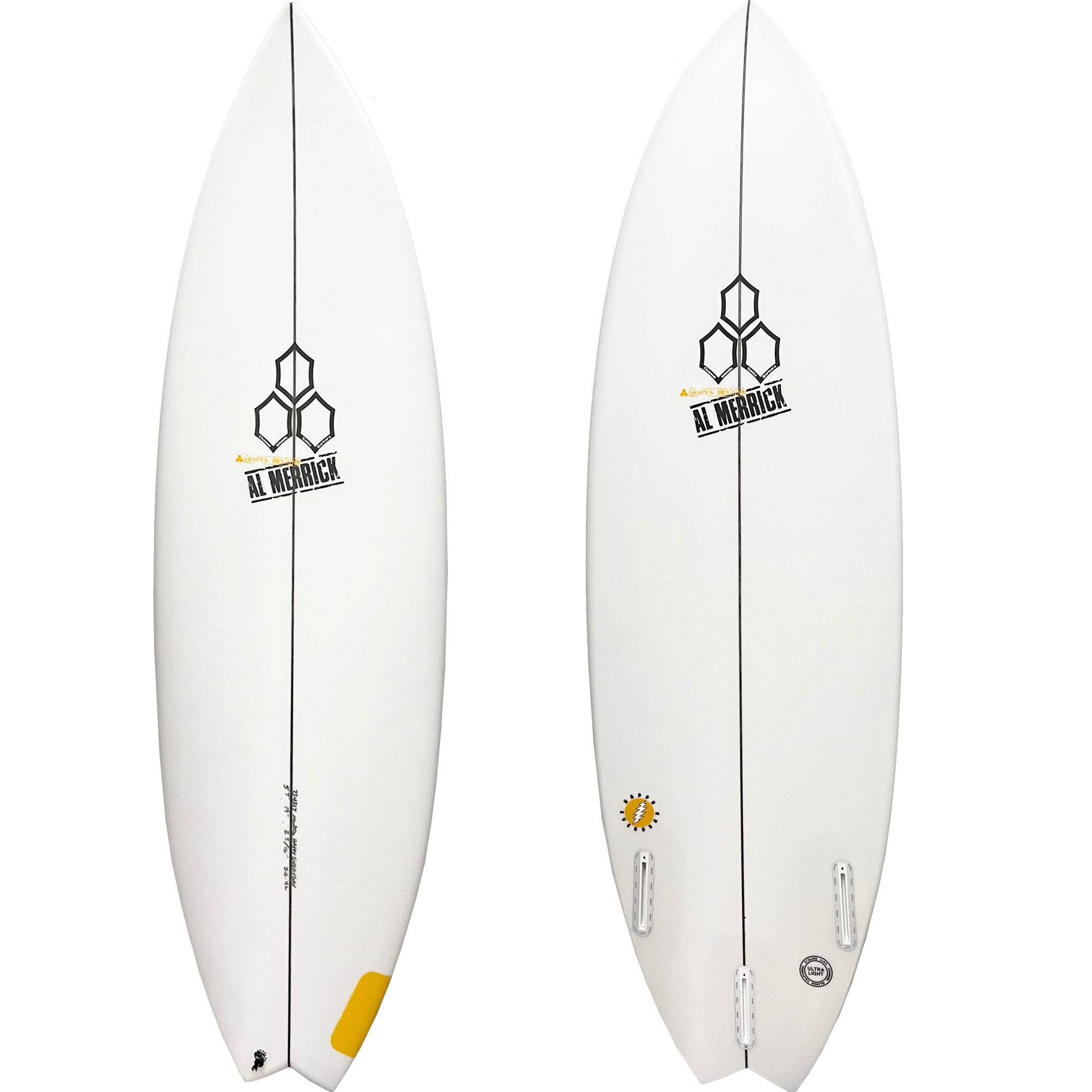Channel Islands Happy Everyday Swallow Surfboard - Futures