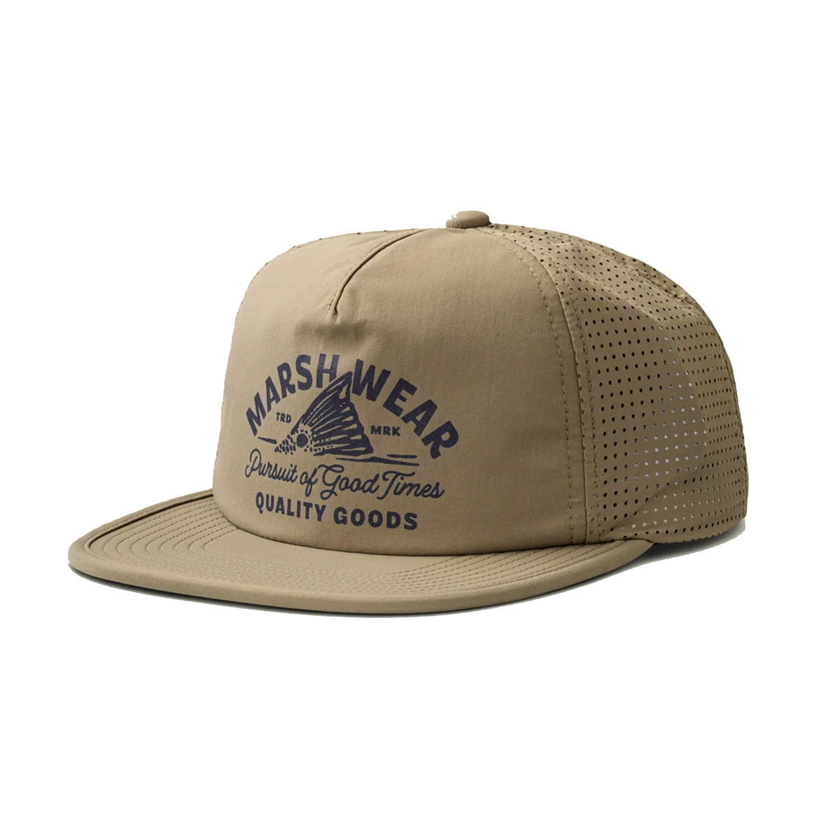 Marsh Wear Tailing Tide Snapback Men's Hat - Stone