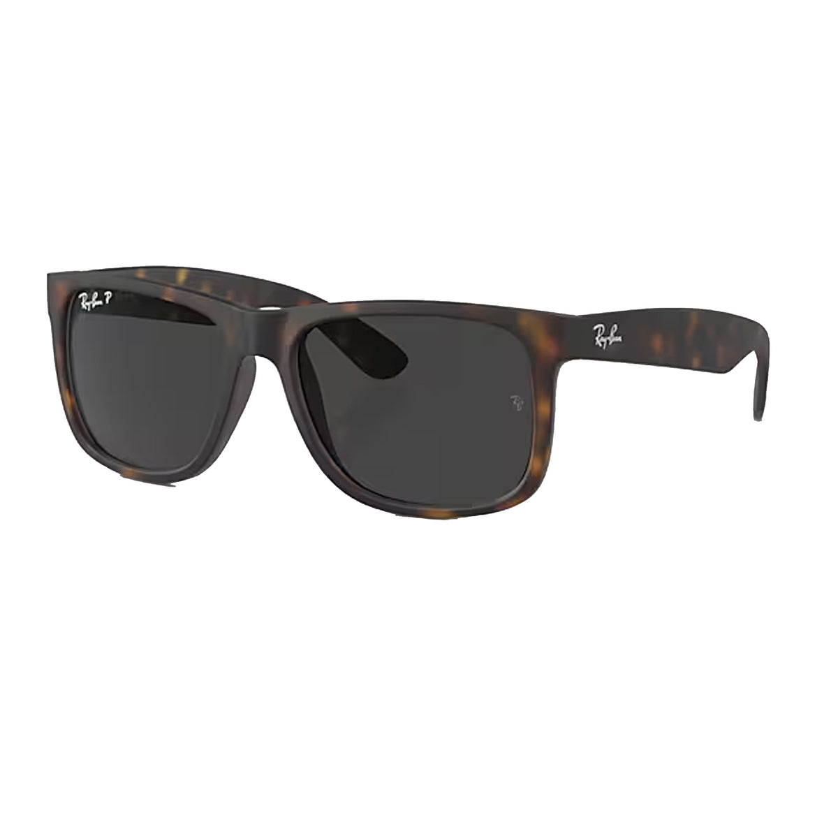 Ray-Ban Justin Classic Men's Sunglasses - Rubber Havana/Dark Grey Gradient Polarized