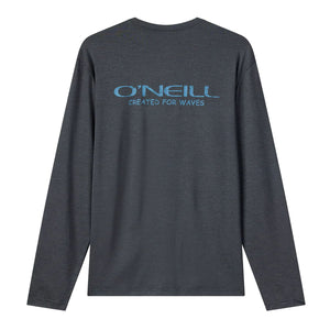 O'Neill TRVLR UPF Men's L/S Sunshirt - Heather Black