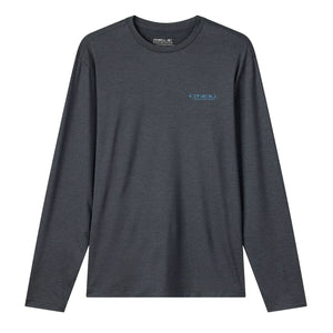 O'Neill TRVLR UPF Men's L/S Sunshirt - Heather Black