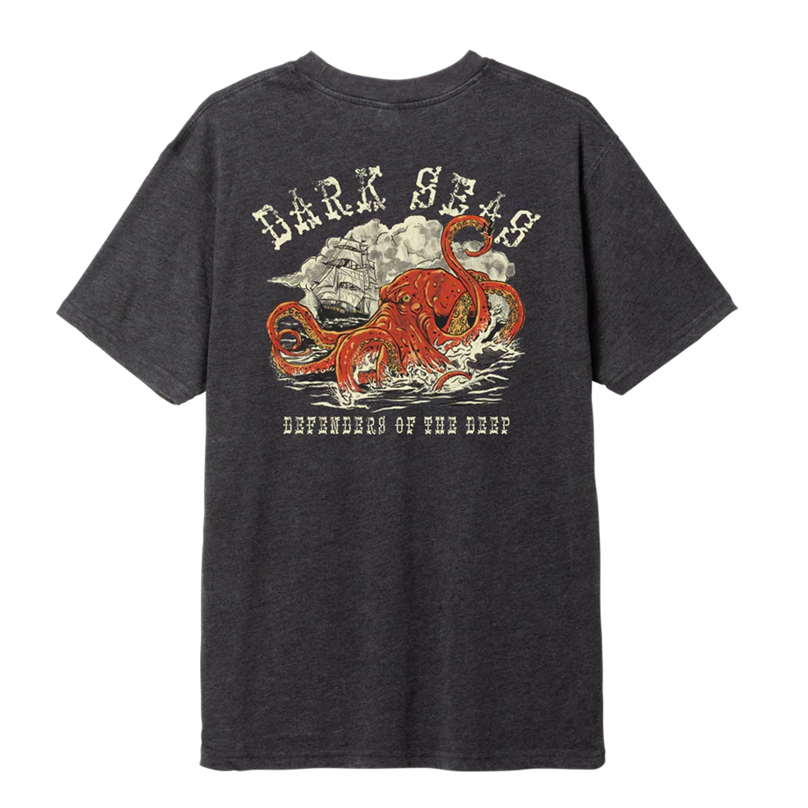 Dark Seas Perilous Mineral Men's S/S T-Shirt - Heather Charcoal