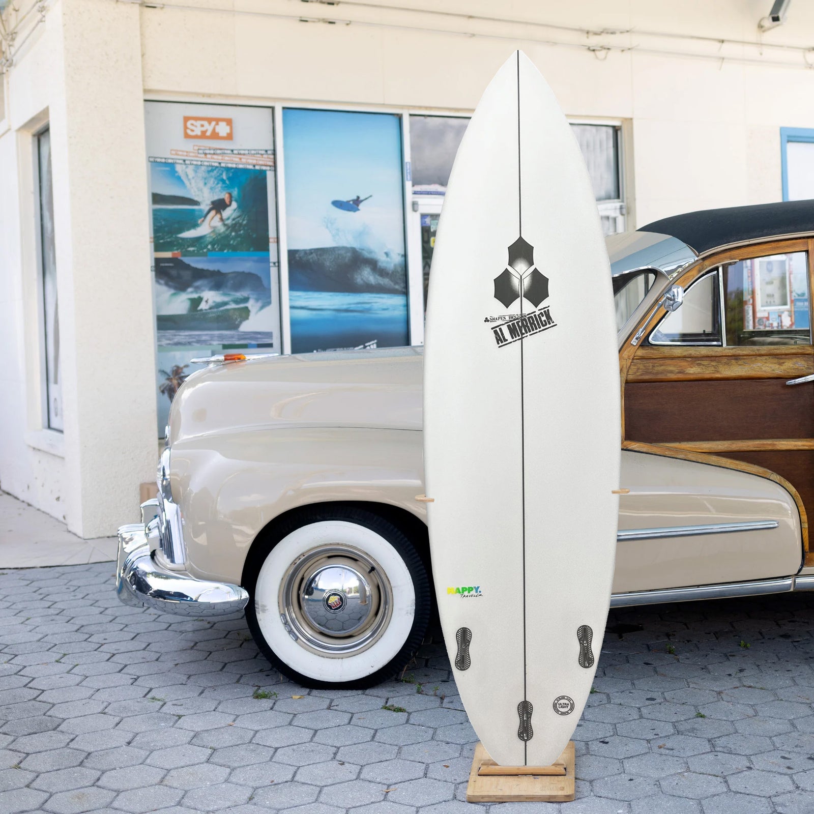 Channel Islands Happy Traveler PU/Poly 5'10 Surfboard - FCS II