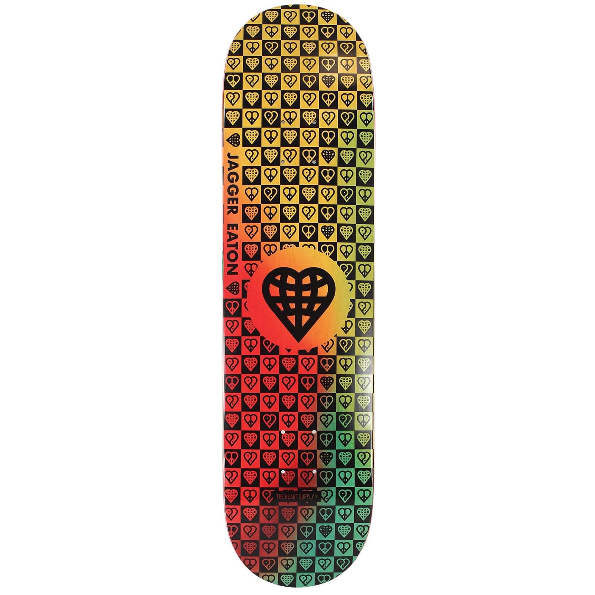The Heart Supply Eaton Trinity 8.0" Skateboard Deck