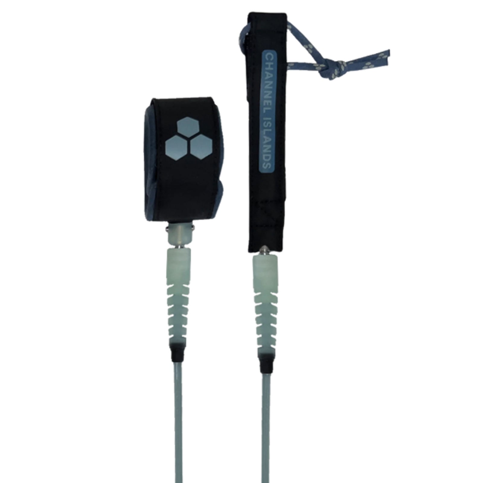 Channel Islands Everyday Hex Cord Surfboard Leash - 6' x 1/4"/Seaside