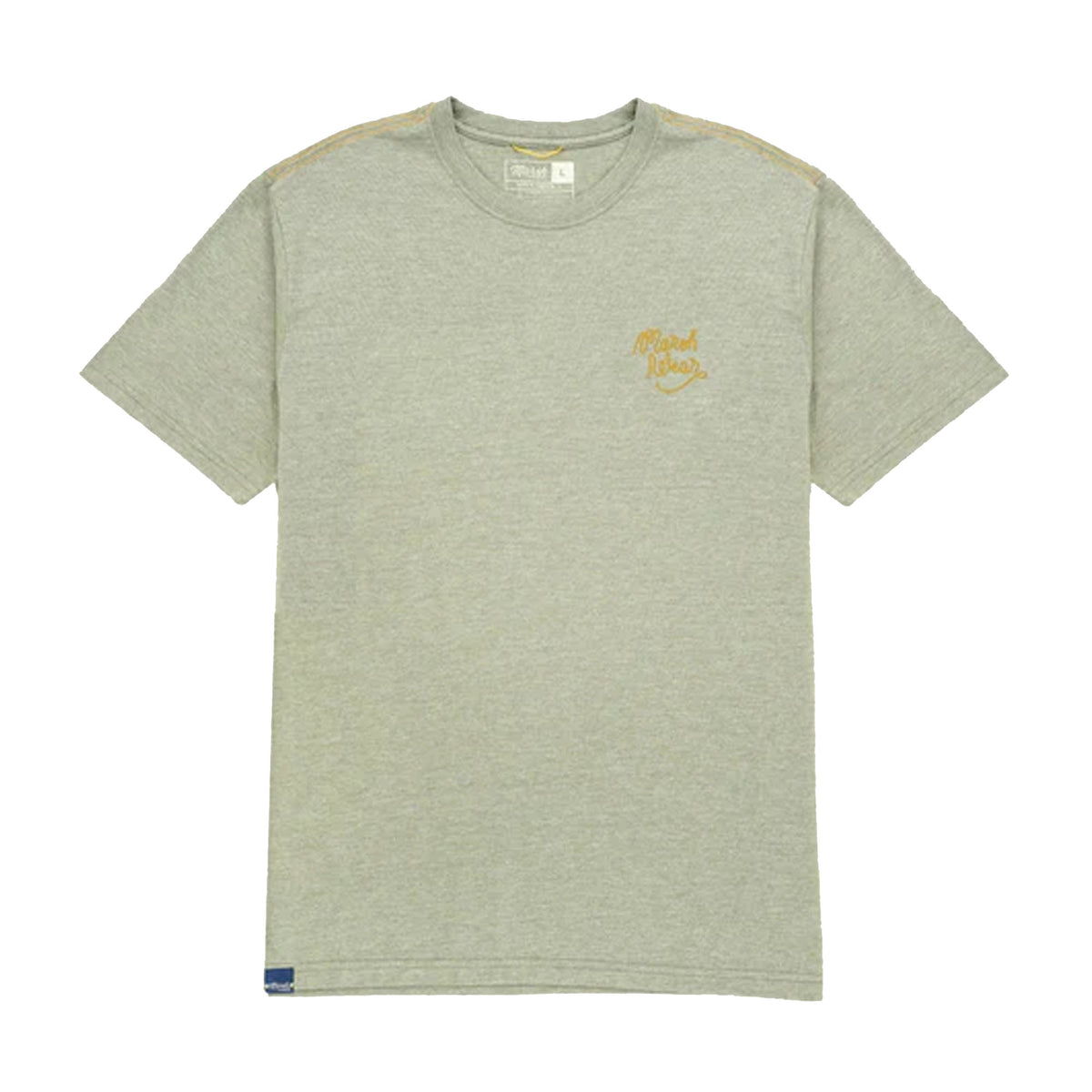Marsh Wear Western Shrimp Men's S/S T-Shirt - Fossil Heather