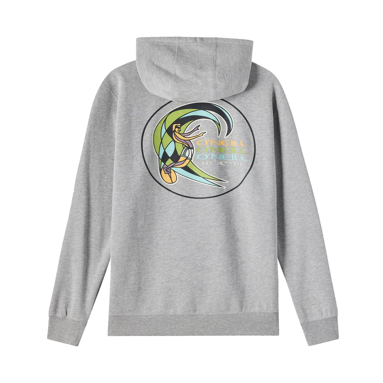 O'Neill Fifty Two Zip Fleece Men's L/S Hoodie - Heather Grey