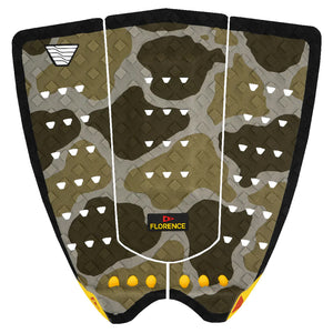 VEIA x Florence JJF Round Tail Pro Traction Pad - HI Edition