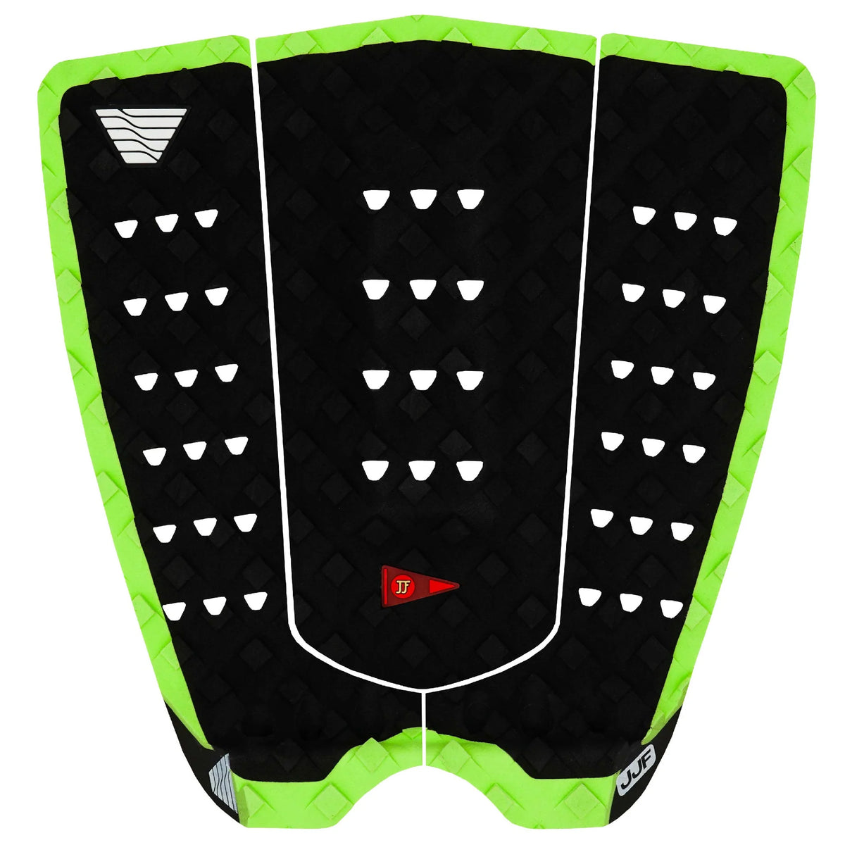 VEIA JJF Squash Tail Pro Traction Pad - Night/Hi Vis Green