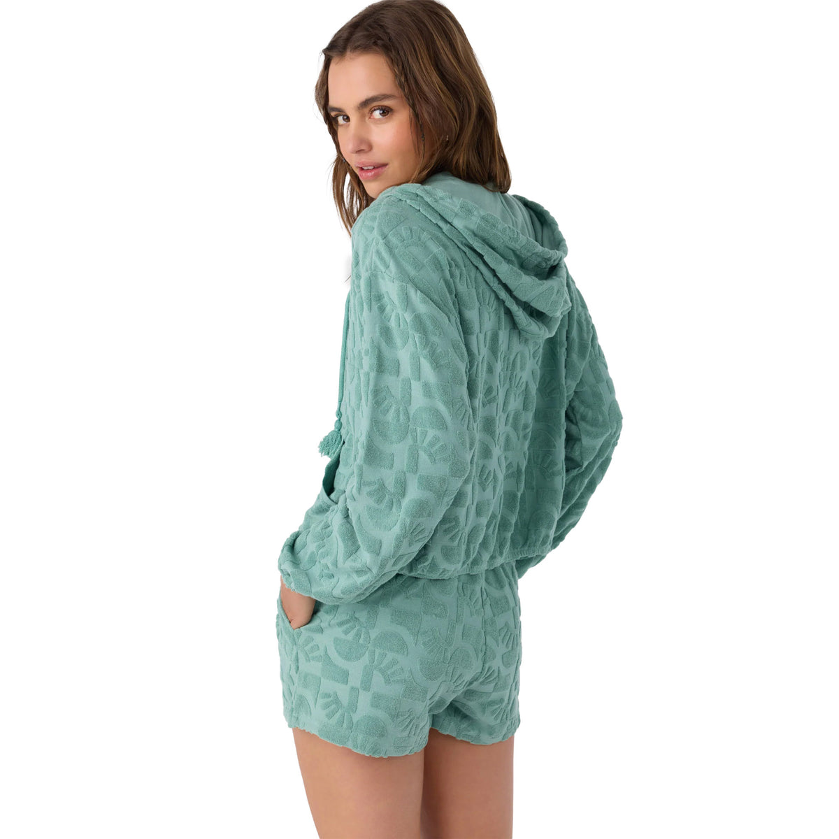 O'Neill Devon Zip-Up Women's Hoodie - Oil Blue