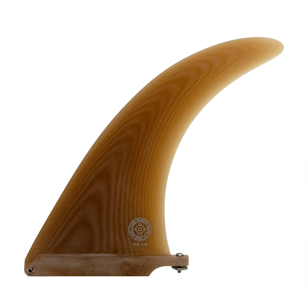 True Ames Tyler Warren Flux Longboard Fin - 9.25"/Honey