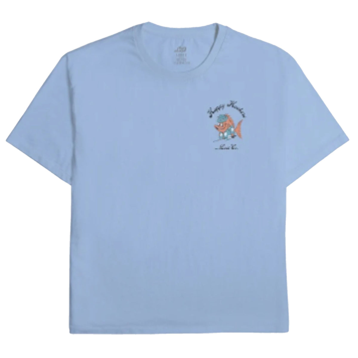 Lost Happy Hooker Boxy Men's S/S T-Shirt - Windsurf Blue