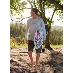 O'Neill Triple Stretch UPF50+ Loose-Fit Men's L/S Rashguard - High-Rise