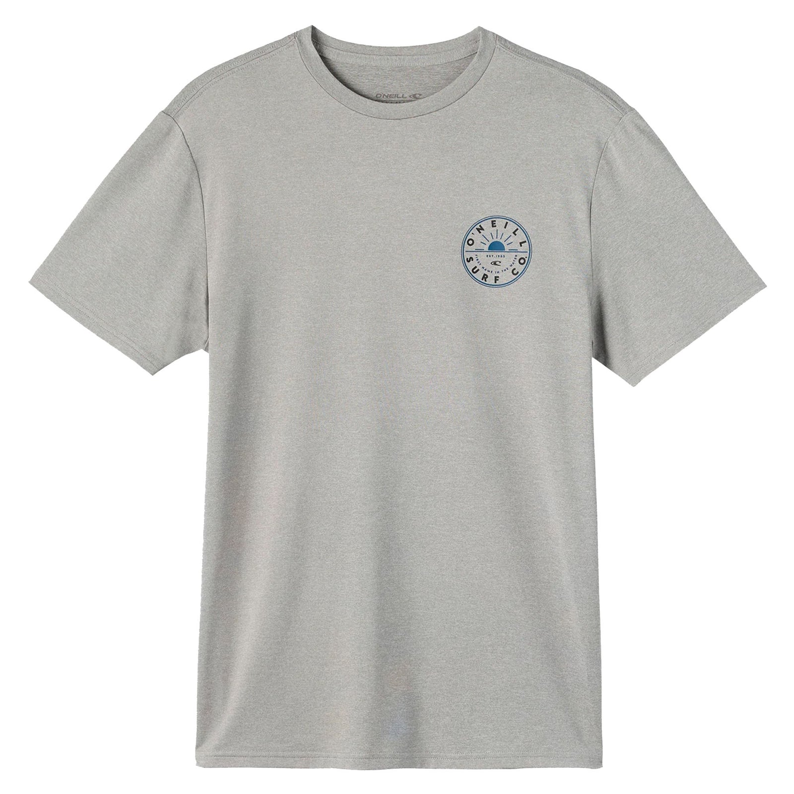 O'Neill TRVLR Beams UPF Standard Men's Sun Shirt - Heather Grey