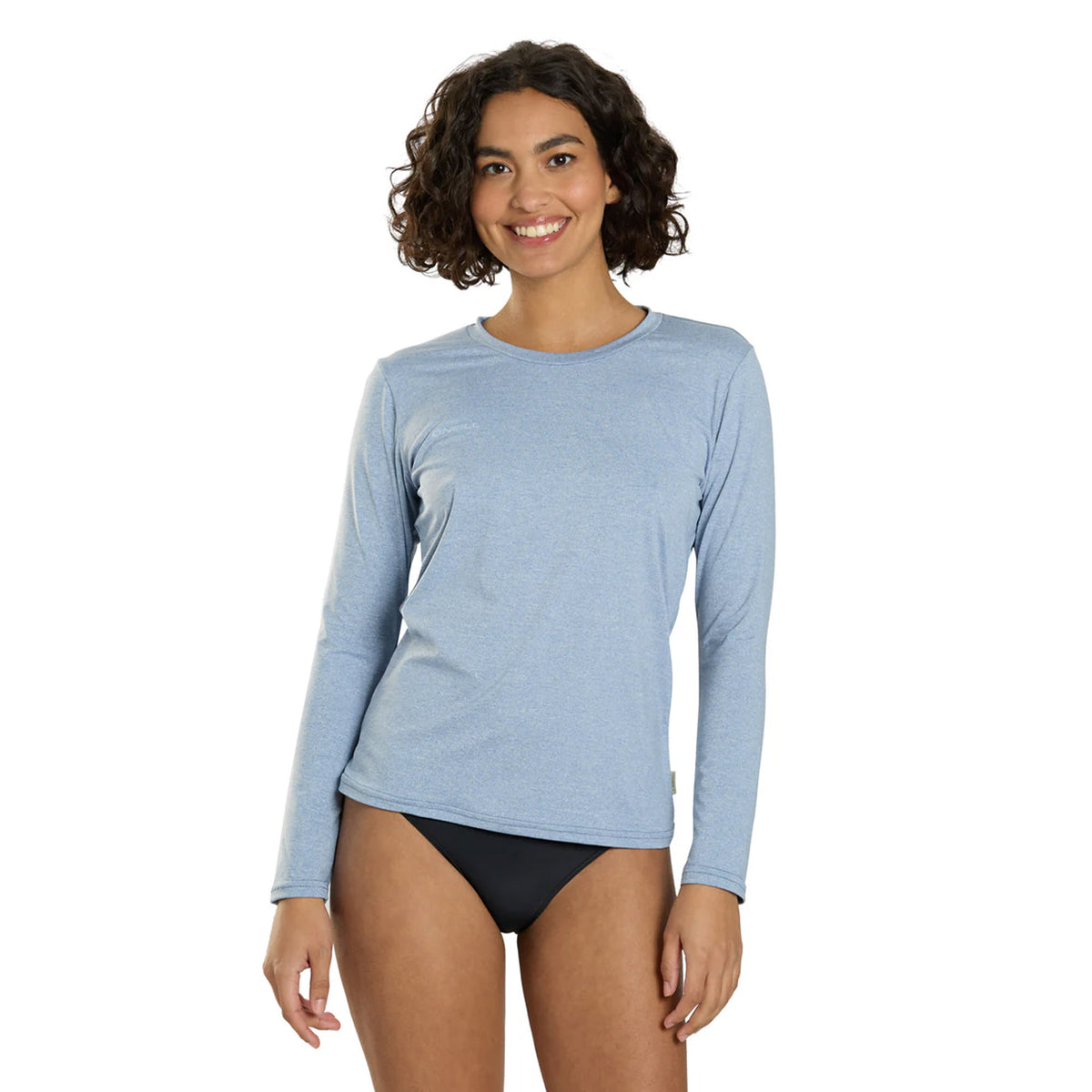 O'Neill Hybrid Women's L/S Sun Shirt - Infinity Blue