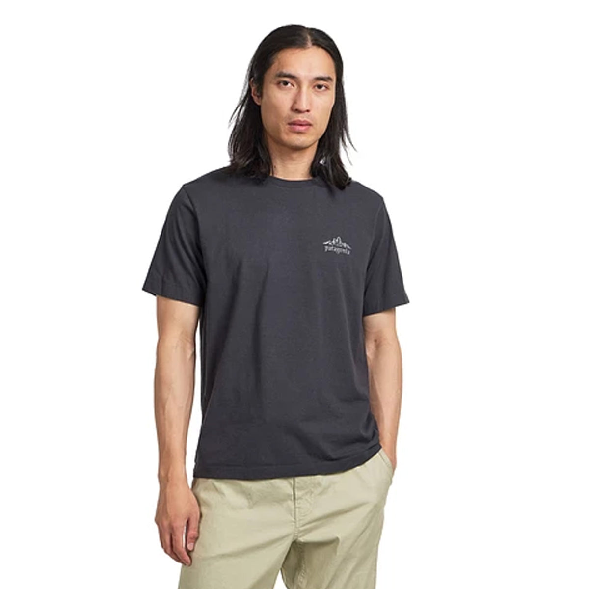 Patagonia Cloud Crag Men's S/S T-Shirt - Ink Black