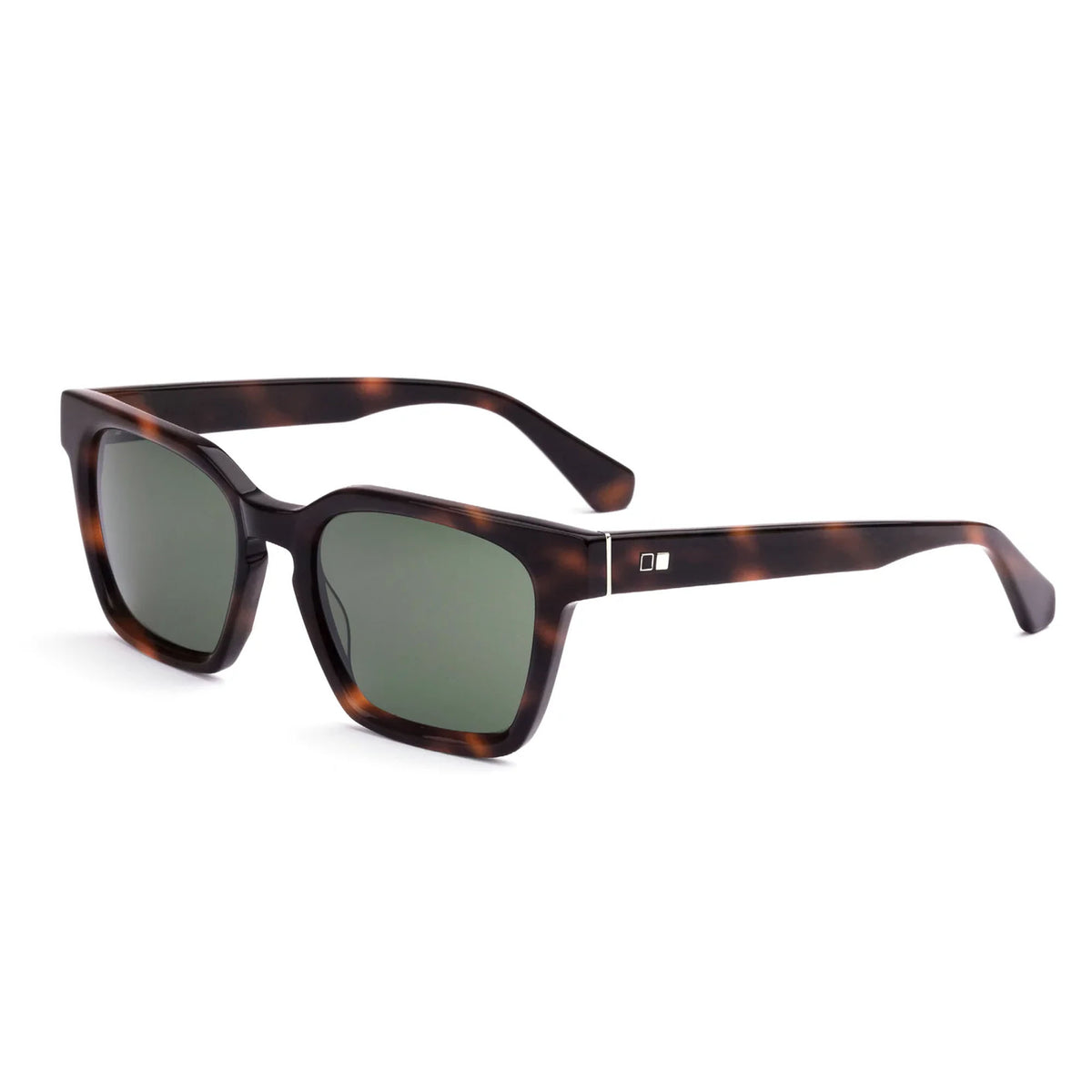 Otis Interlude Men's Sunglasses - Eco Matte Hinton Tortoise /Green