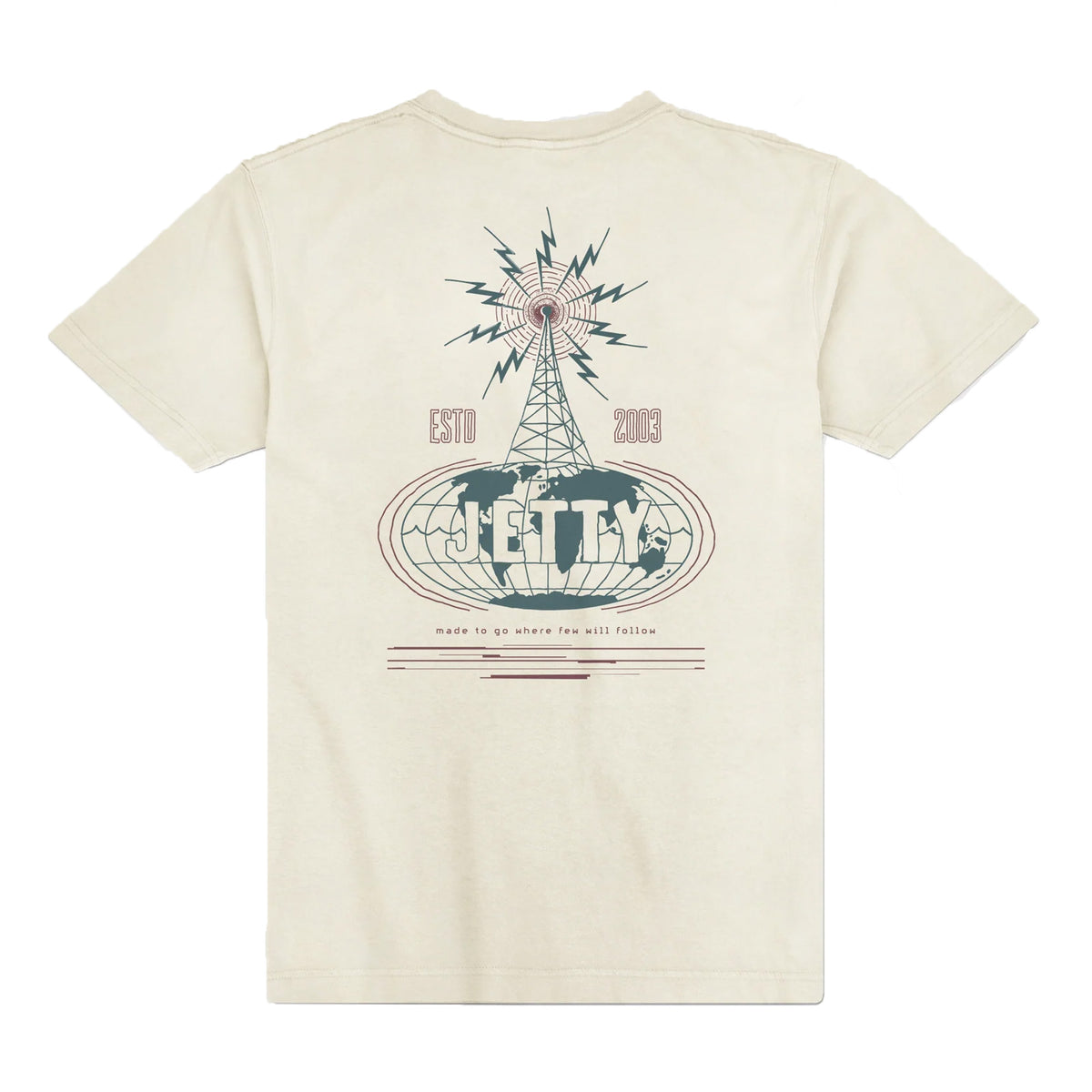 Jetty Transponder Men's S/S T-Shirt - White