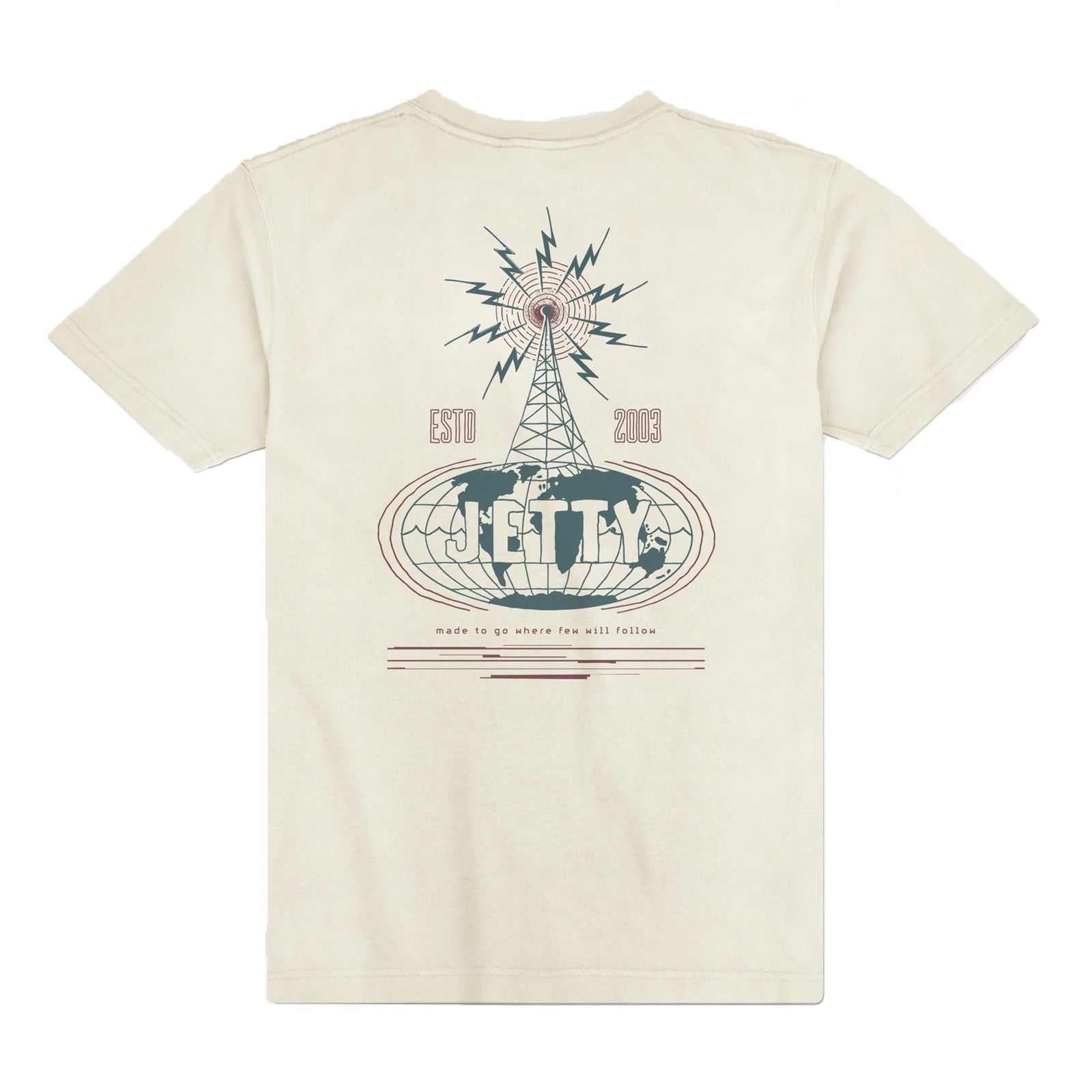 Jetty Transponder Men's S/S T-Shirt - White