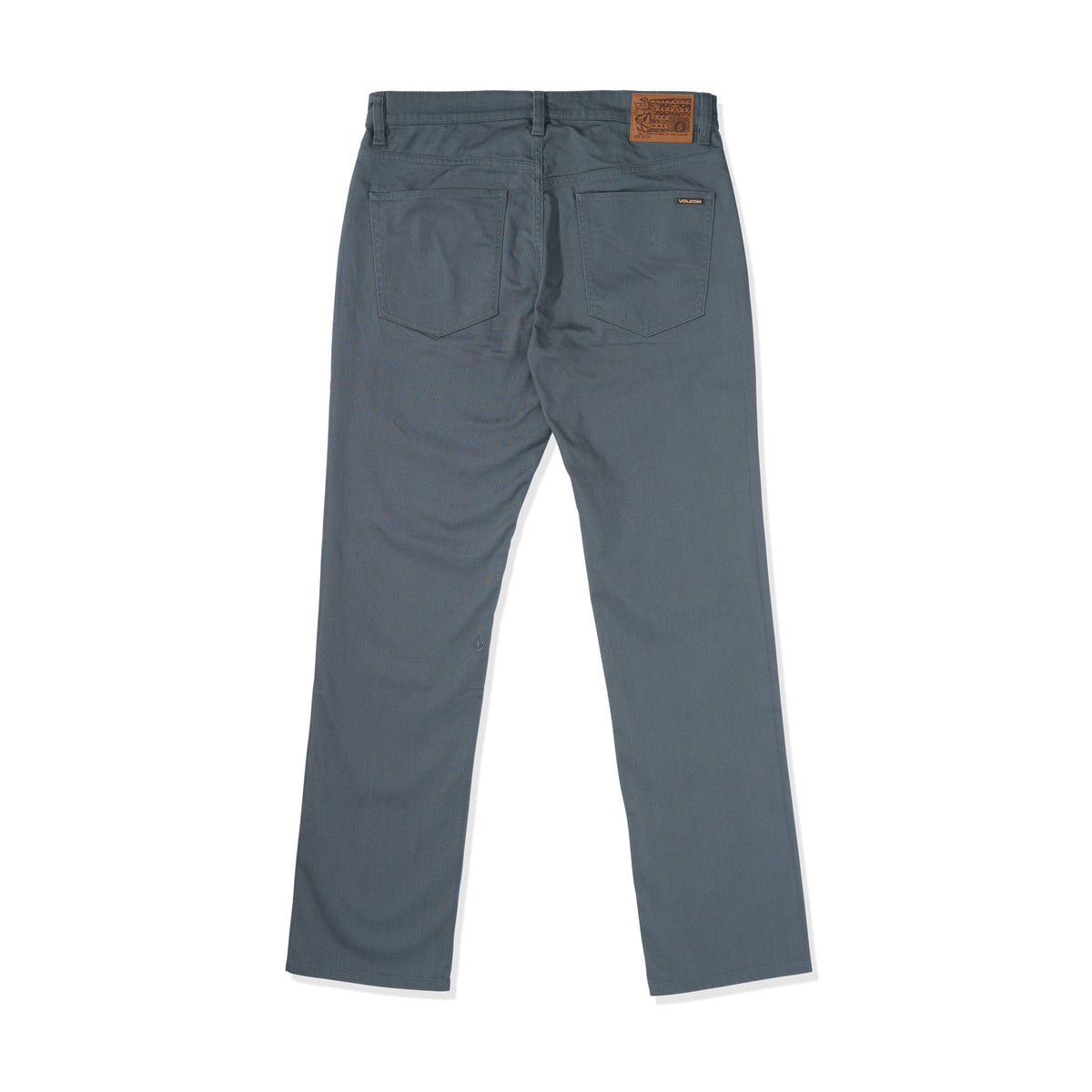 Volcom Solver 5 Pocket Slub Men's Jeans - Dark Slate